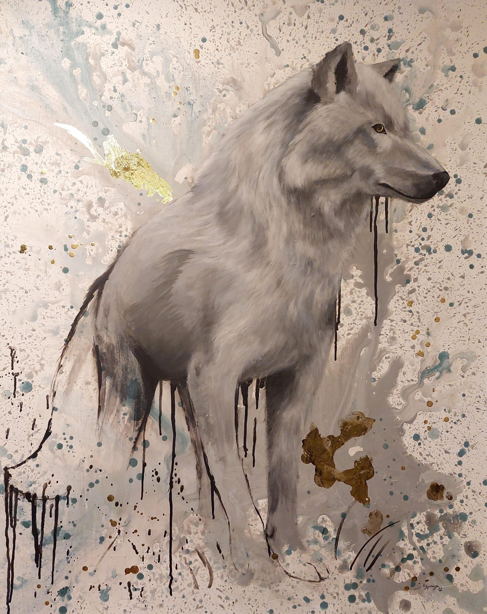 <span style="text-transform: uppercase;">Der Wolf</span> <br> <span style="color: white; background-color: black; text-transform: uppercase;">LIZ PONIZ</span>