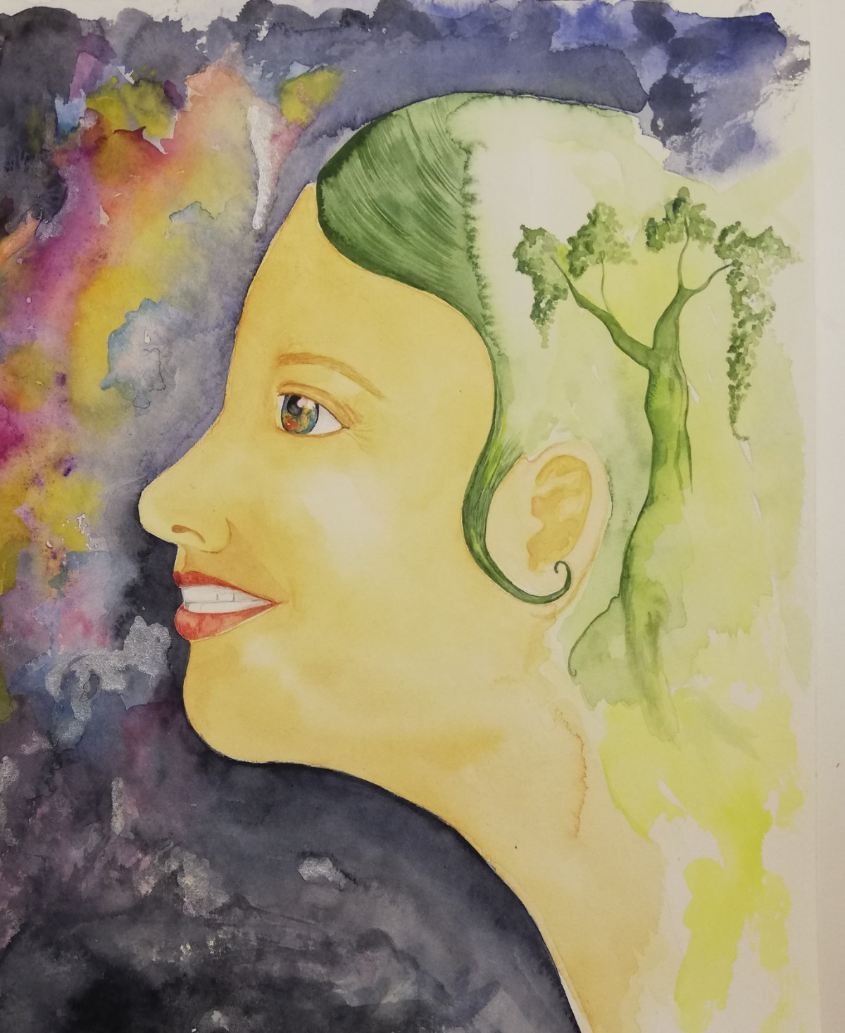 <span style="text-transform: uppercase;">Kosmische Natur</span> <br> <span style="color: white; background-color: black; text-transform: uppercase;">KATHRIN SCHIMAK</span>