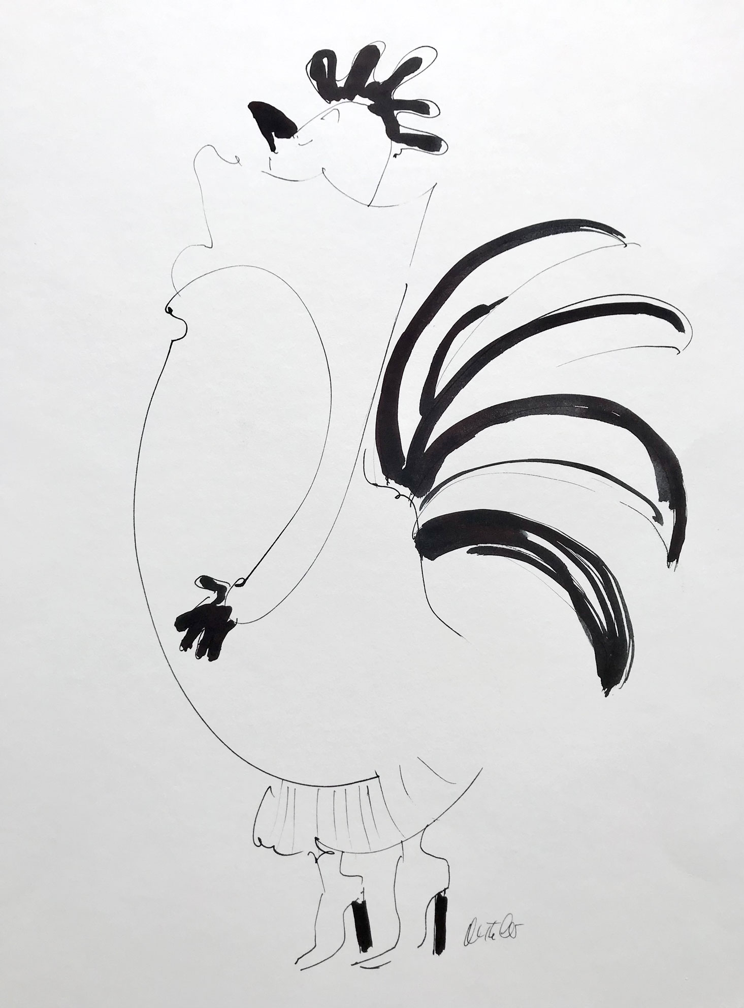 <span style="text-transform: uppercase;">Das eitle Huhn</span> <br> <span style="color: white; background-color: black; text-transform: uppercase;">RENATE SUMMER</span>