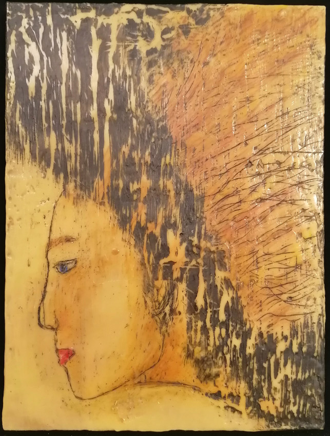 <span style="text-transform: uppercase;">Nachdenklich</span> <br> <span style="color: white; background-color: black; text-transform: uppercase;">CHRISTA STÜBINGER</span>