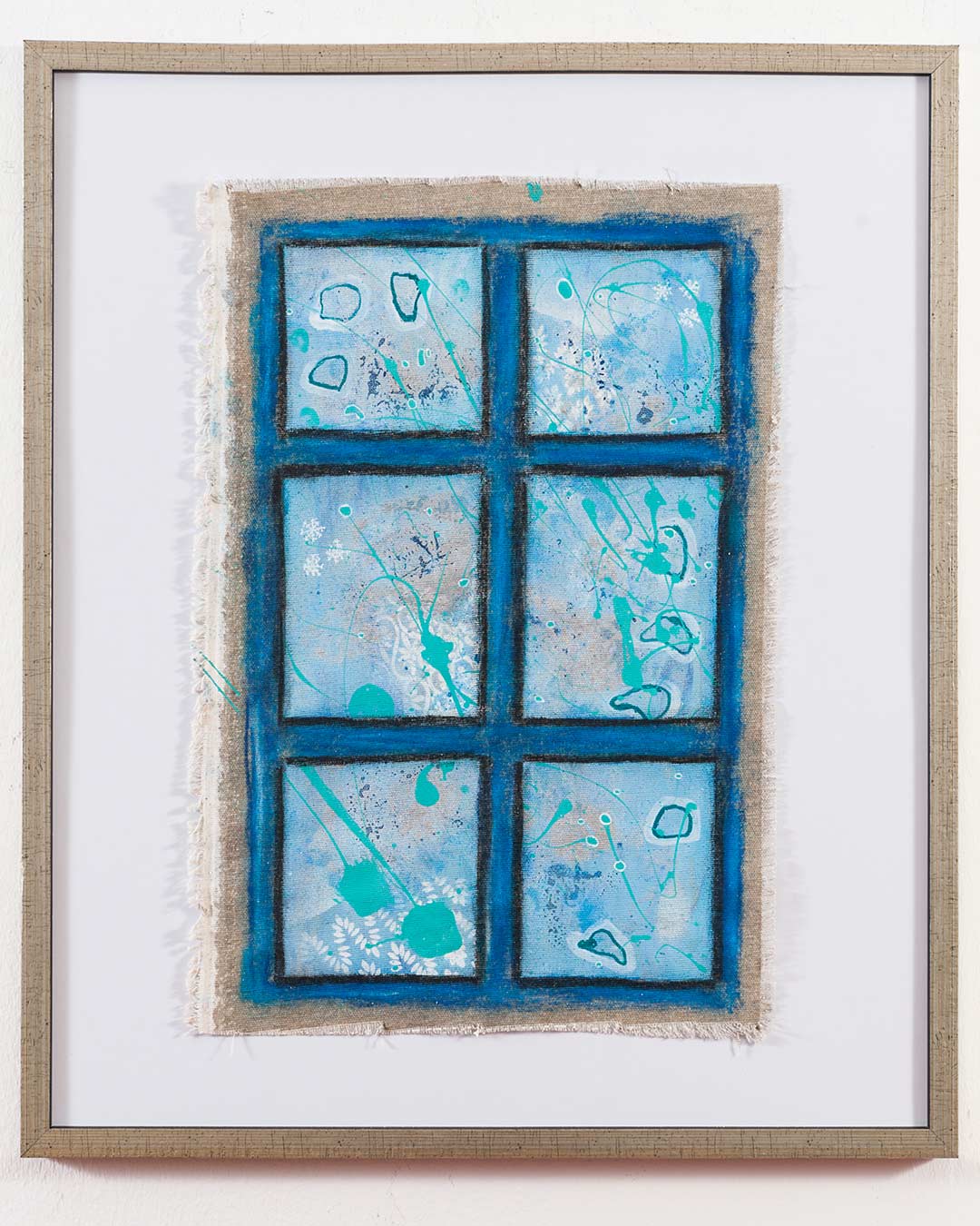 <span style="text-transform: uppercase;">Die vier Jahreszeiten - Blick durch's Fenster</span> <br> <span style="color: white; background-color: black; text-transform: uppercase;">NICOLE REICHER</span> – Bild 2