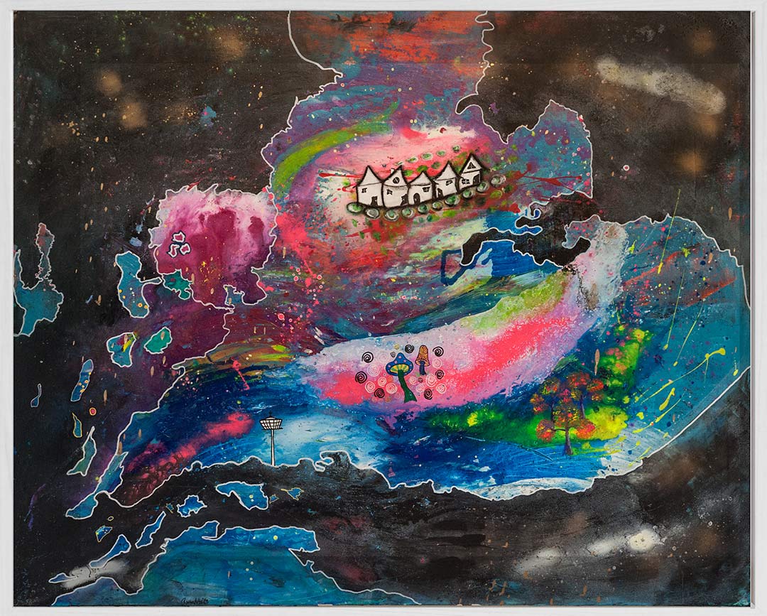 <span style="text-transform: uppercase;">Utopia</span> <br> <span style="color: white; background-color: black; text-transform: uppercase;">Nicole Reicher</span>