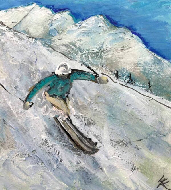 <span style="text-transform: uppercase;">Skifahrer 3</span> <br> <span style="color: white; background-color: black; text-transform: uppercase;">KERSTIN KAGER</span>
